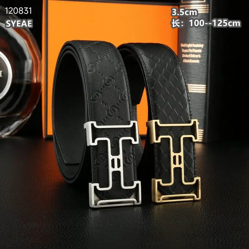 Hermes belt 35mmX100-125cm 8L072002